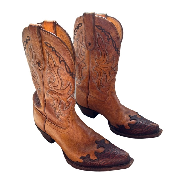 Tony Lama VF6003 Women’s Vaquero Collection Western Cowboy Boots | Size 7.5 - Picture 1 of 7